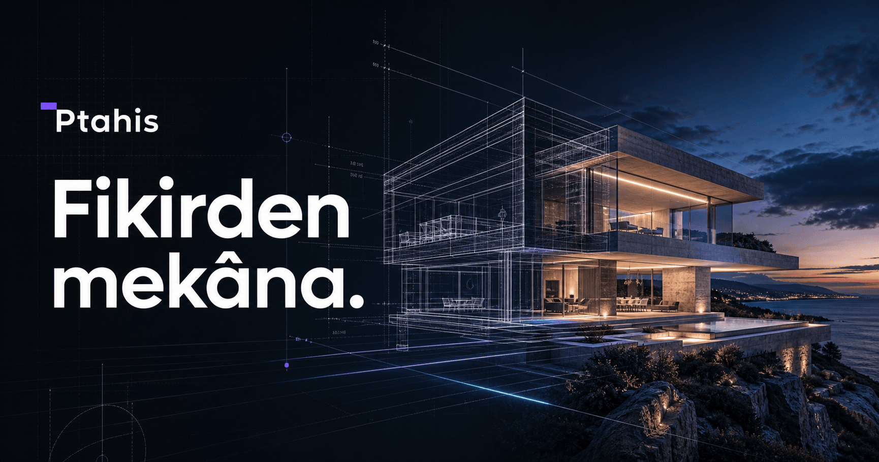 Ptahis ile teknik çizimden tamamlanmış yaratıcı projeye geçiş